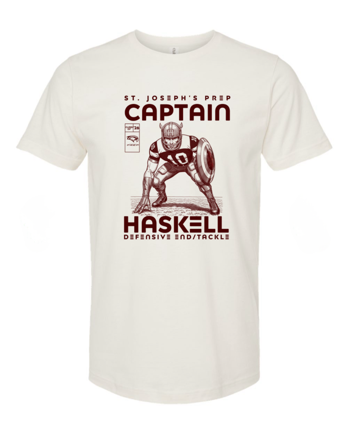 Captain Haskell Tee (Vintage White)