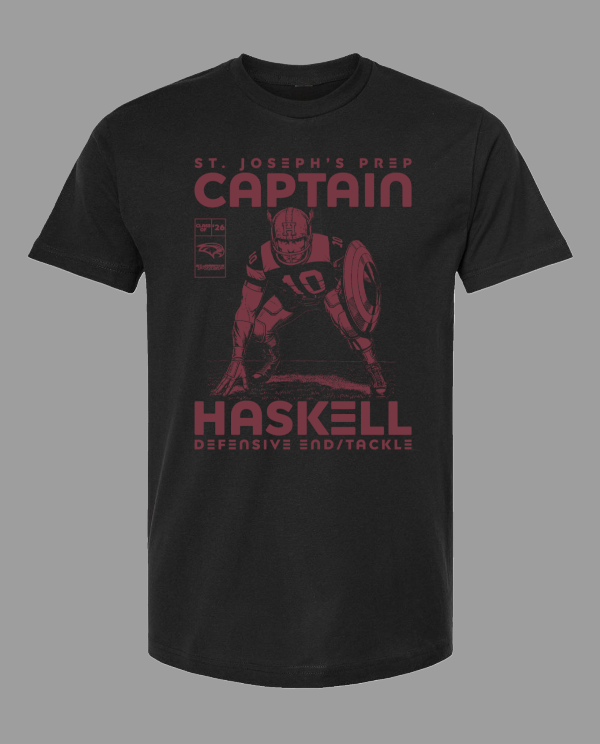 Captain Haskell Tee (Black)