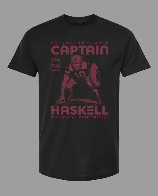 Captain Haskell Tee (Black)